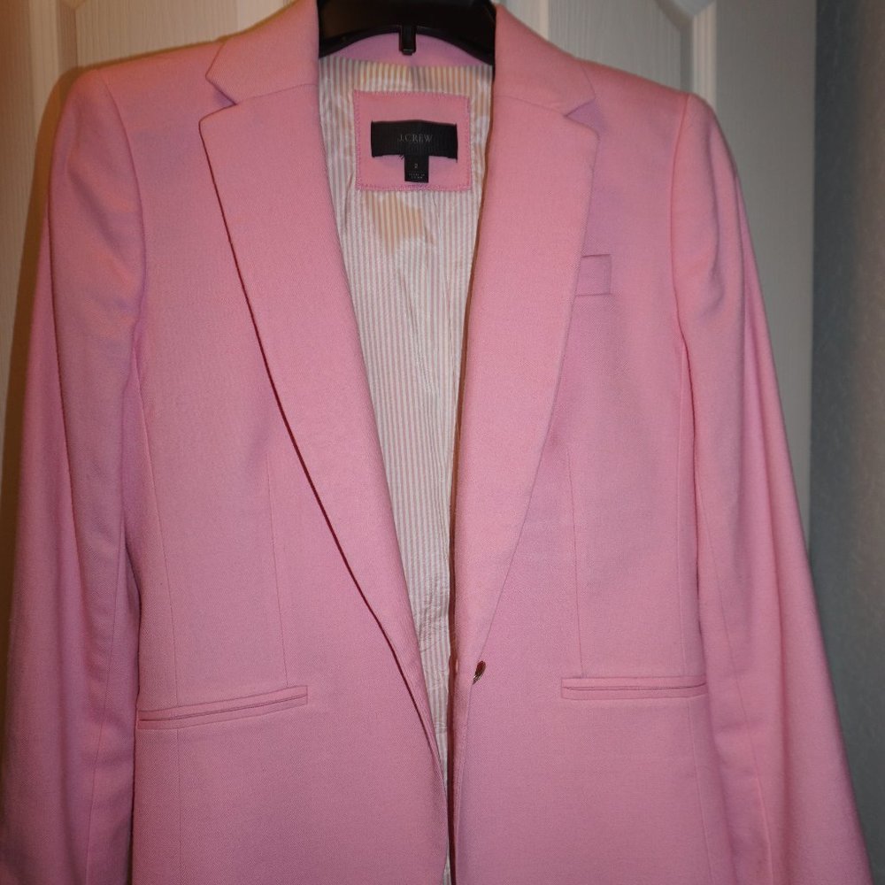 Jcrew campbell blazer in neon peppermint